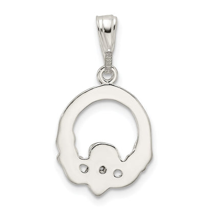 Sterling Silver Claddagh Charm