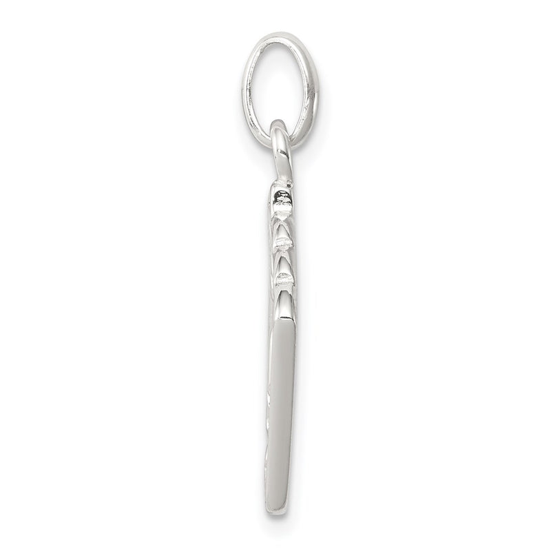 Sterling Silver Playing Card'S Charm
