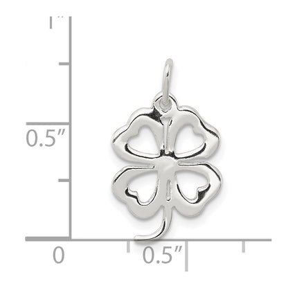 Sterling Silver 4-Leaf Clover Charm