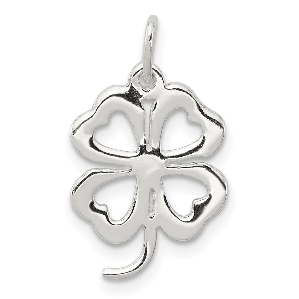 Sterling Silver 4-Leaf Clover Charm