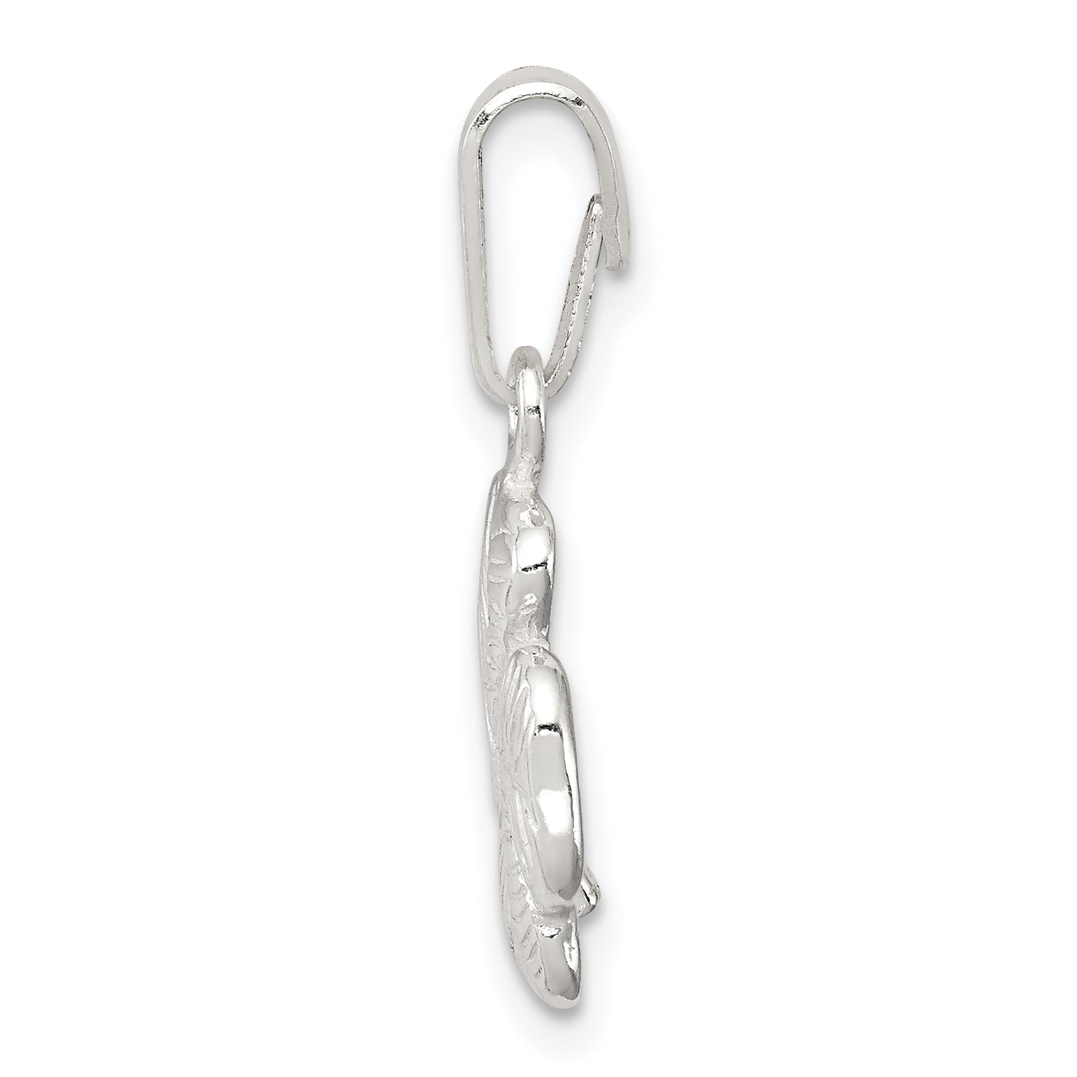 Sterling Silver 4-Leaf Clover Charm