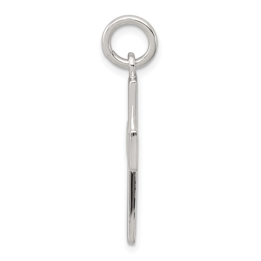 Sterling Silver Latin Cross Charm
