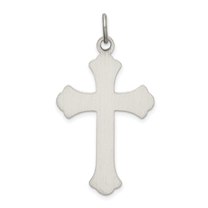 Sterling Silver Antiqued Cross Pendant