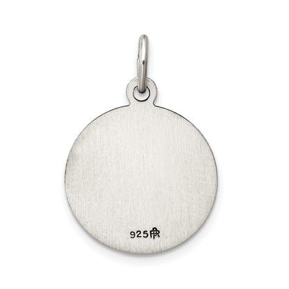 Sterling Silver Antiqued U.s. Navy Medal