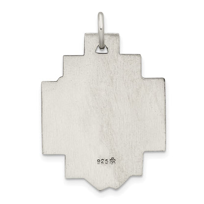 Sterling Silver Antiqued Ecce Homo Medal