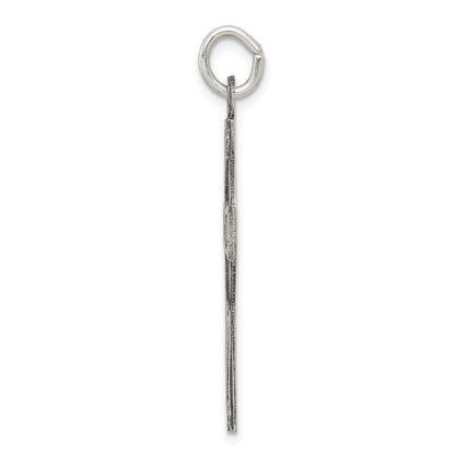 Sterling Silver Antiqued Celtic Cross Charm