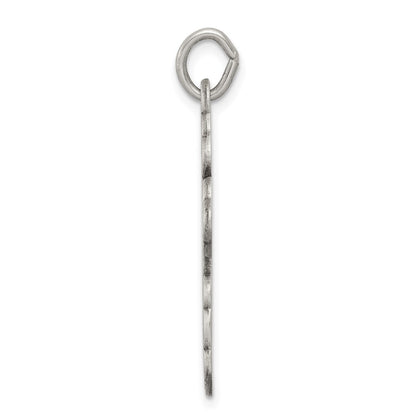 Sterling Silver Antiqued Eastern Orthodox Cross Charm