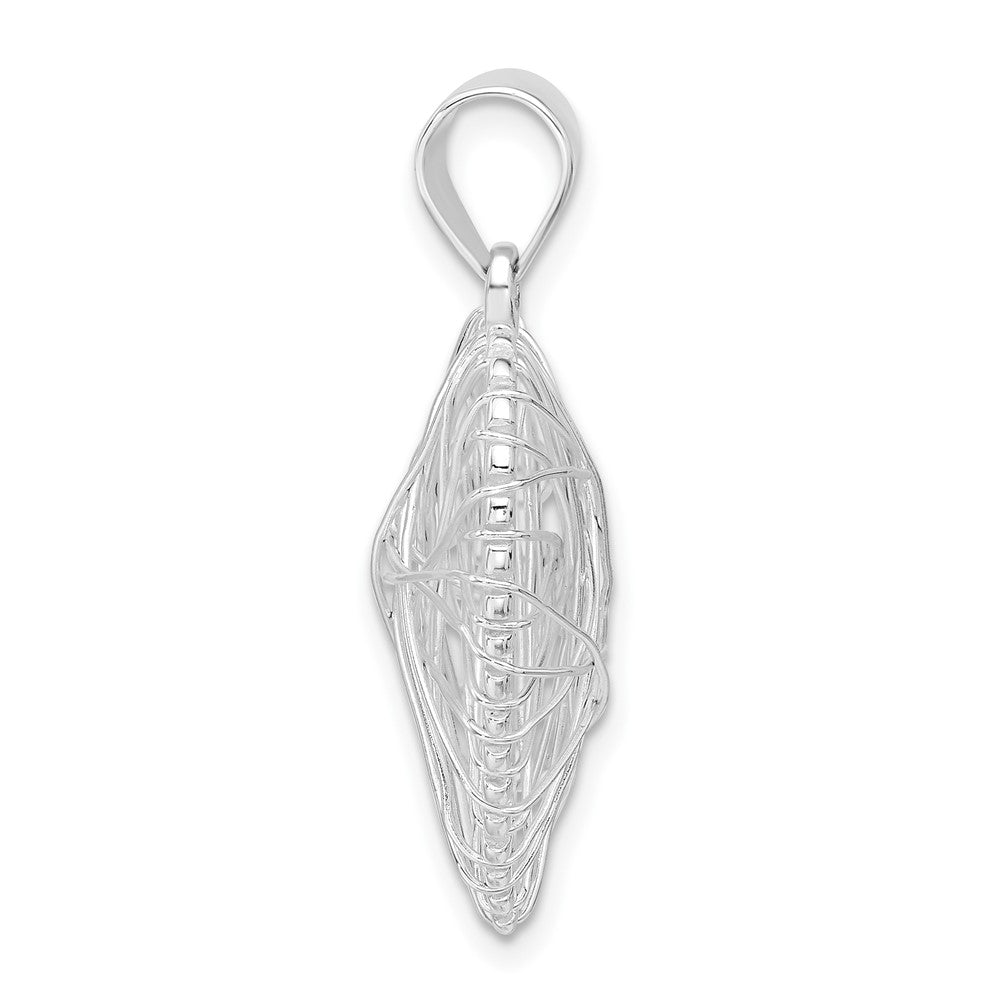 Sterling Silver Wire Heart Pendant
