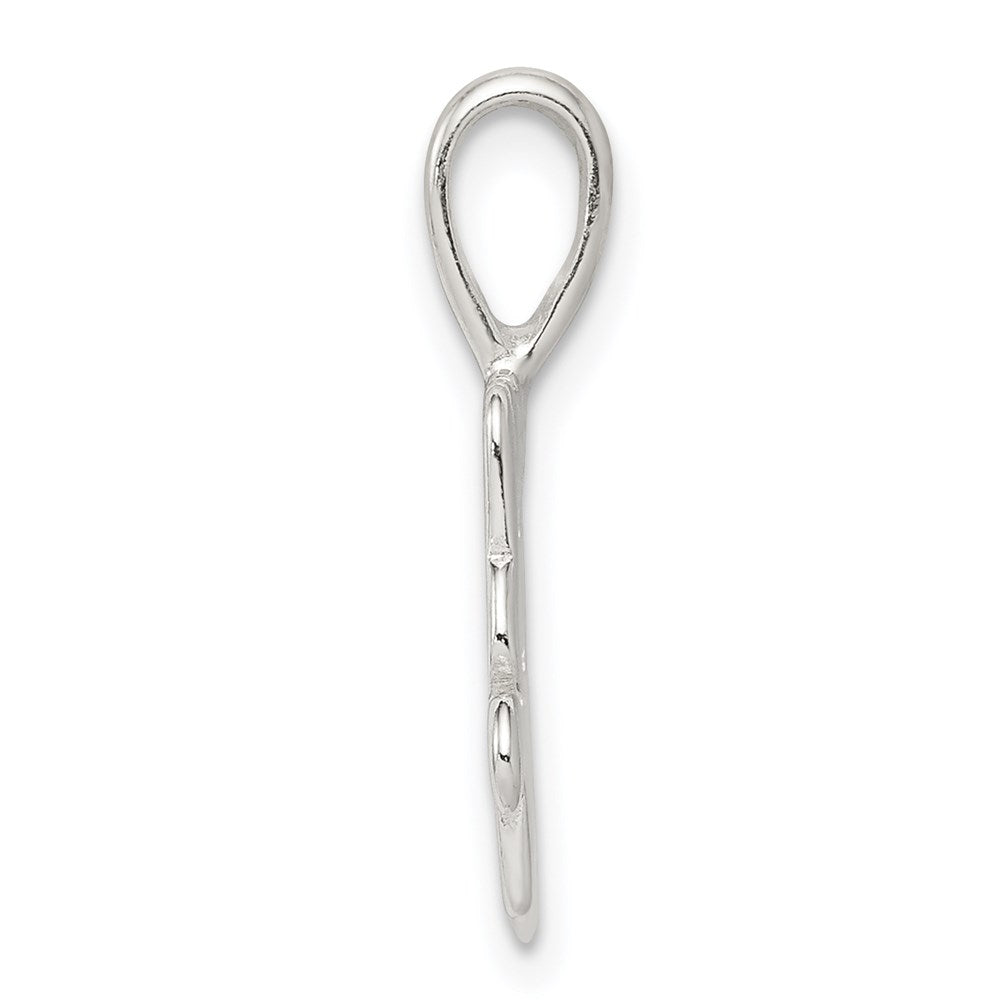 Sterling Silver I (Heart) My Sister Pendant