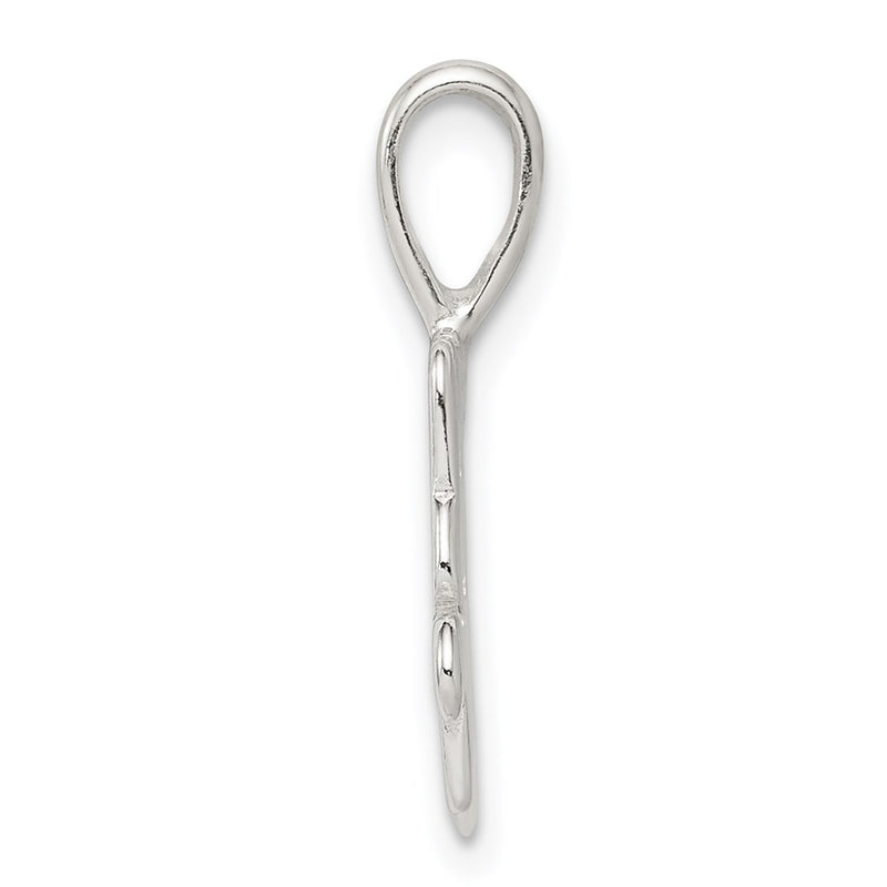 Sterling Silver I (Heart) My Sister Pendant
