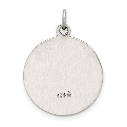Sterling Silver Antiqued Our Lady Of Guadalupe Medal