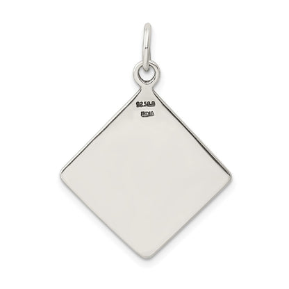 Sterling Silver Antiqued Celtic Charm