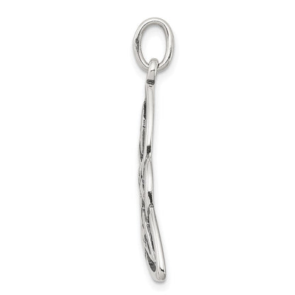 Sterling Silver Antiqued Celtic Charm