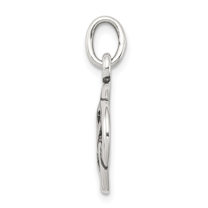Sterling Silver Antiqued Celtic Knot Charm