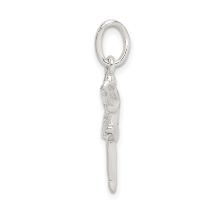 Sterling Silver Ballerina Charm