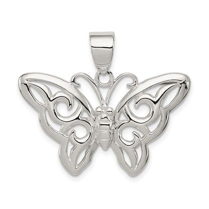 Sterling Silver Butterfly Pendant