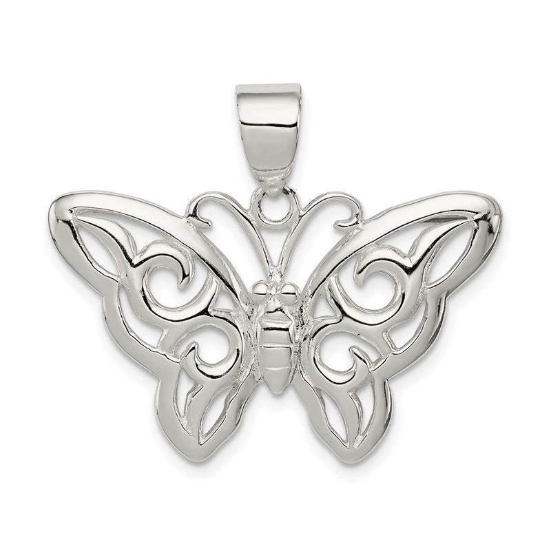 Sterling Silver Butterfly Pendant