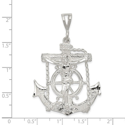 Sterling Silver Mariner Cross Pendant