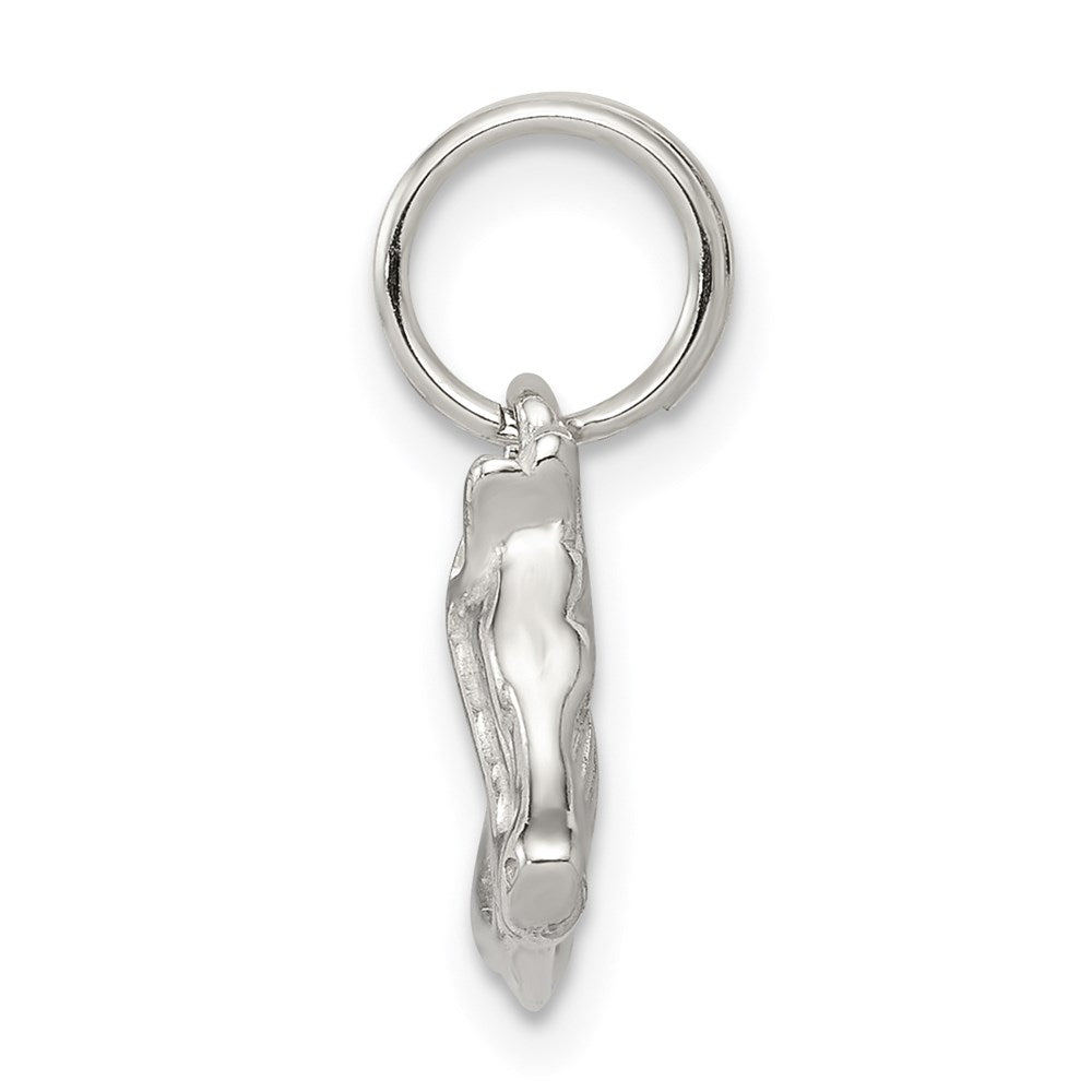 Sterling Silver Horse Head With Bridle Charm