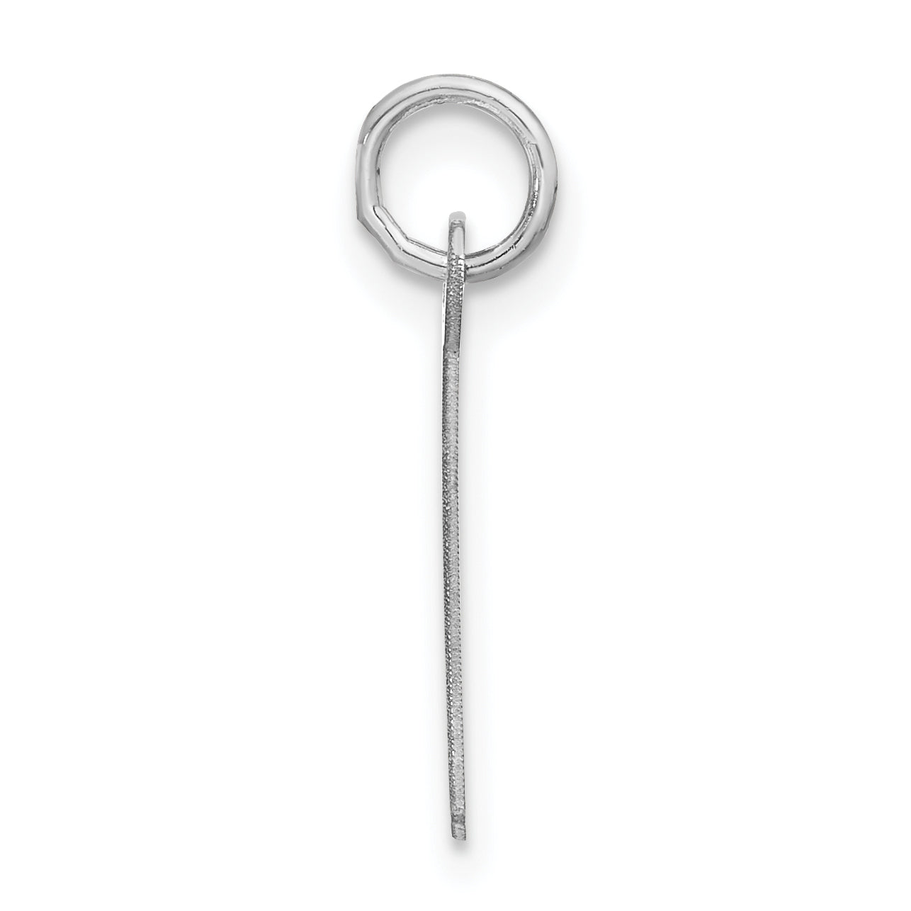 Sterling Silver Medium Initial I Charm