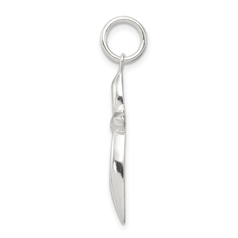 Sterling Silver Passion Cross Charm