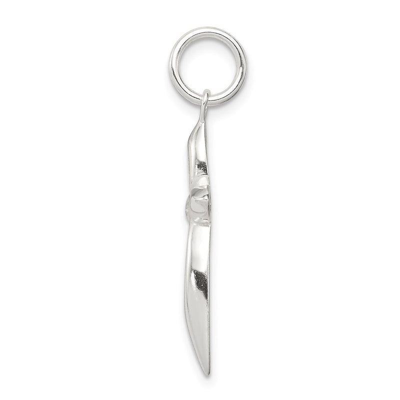 Sterling Silver Passion Cross Charm