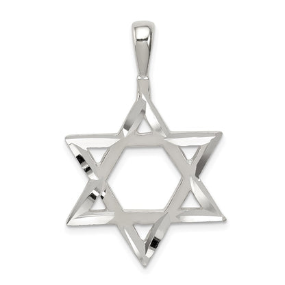 Sterling Silver Star Of David Charm