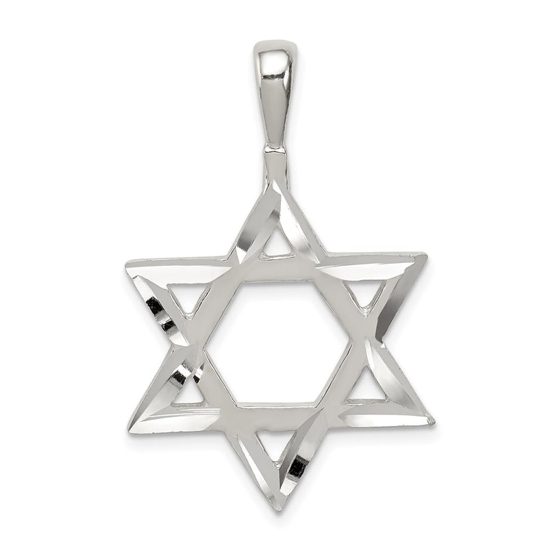 Sterling Silver Star Of David Charm