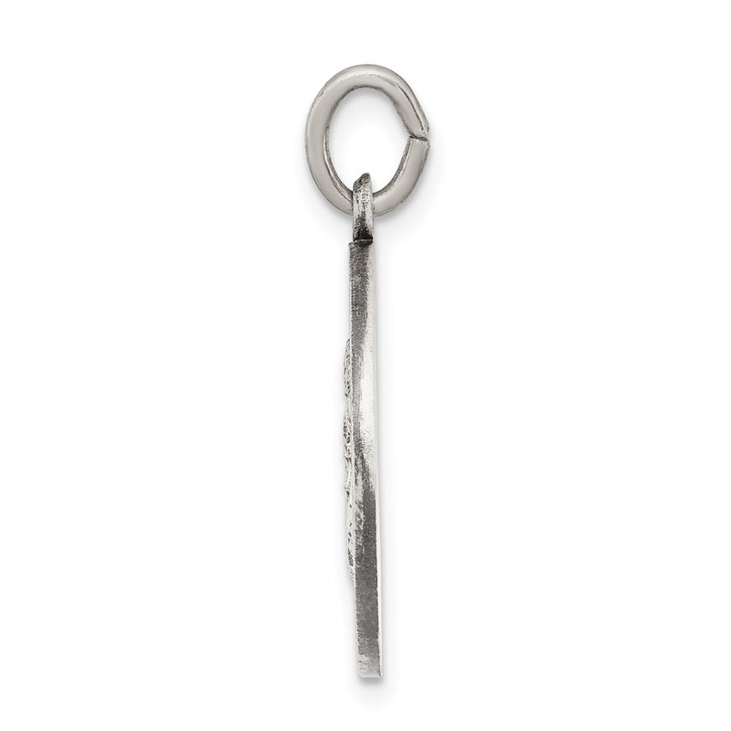 Sterling Silver Antiqued Divino Nino Medal (Divine Infant Jesus)