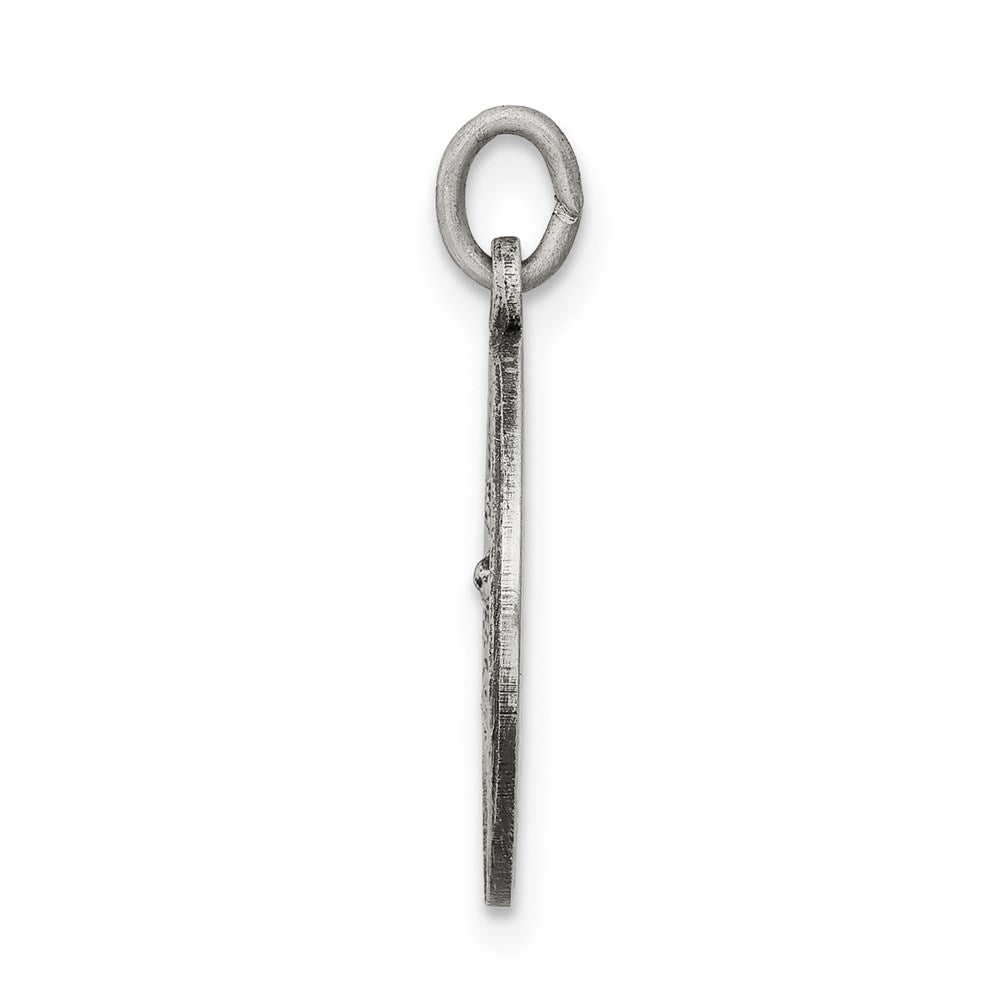 Sterling Silver Antiqued Infant Of Prague Medal