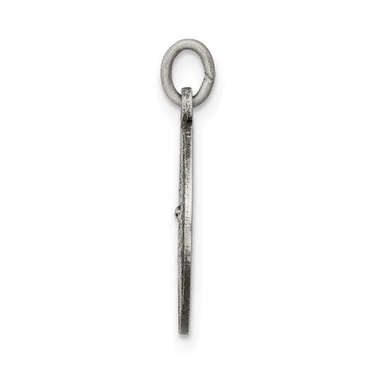 Sterling Silver Antiqued Infant Of Prague Medal