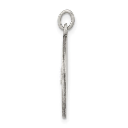 Sterling Silver Antiqued Ecce Homo Medal