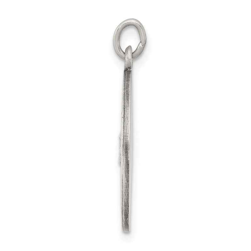 Sterling Silver Antiqued Ecce Homo Medal