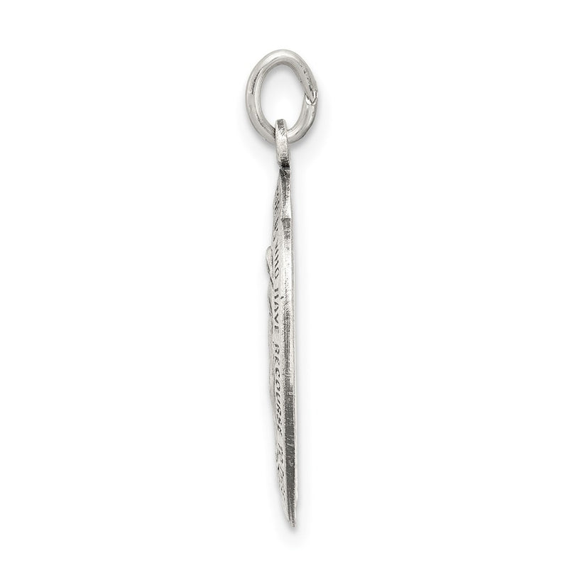 Sterling Silver Antiqued Miraculous Medal