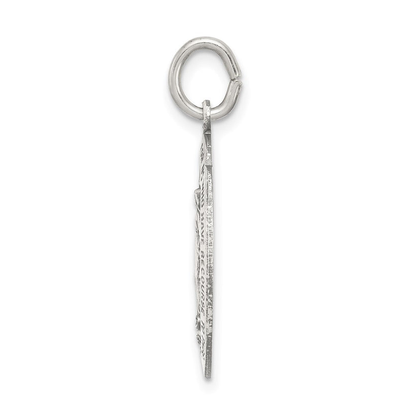Sterling Silver Antiqued Miraculous Medal