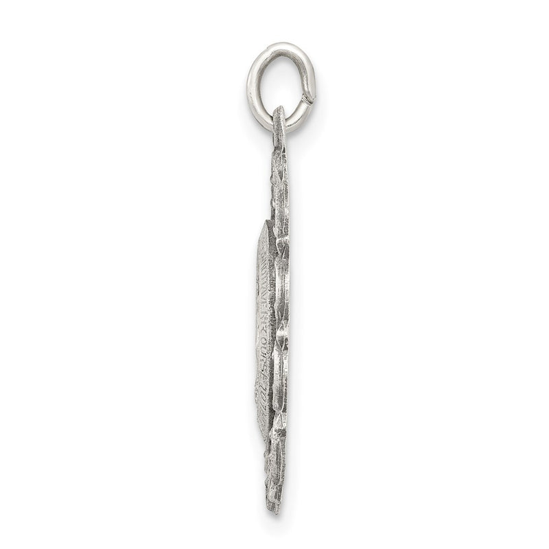 Sterling Silver Antiqued Miraculous Medal