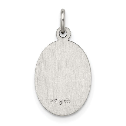 Sterling Silver Antiqued Our Lady Of Guadalupe Medal
