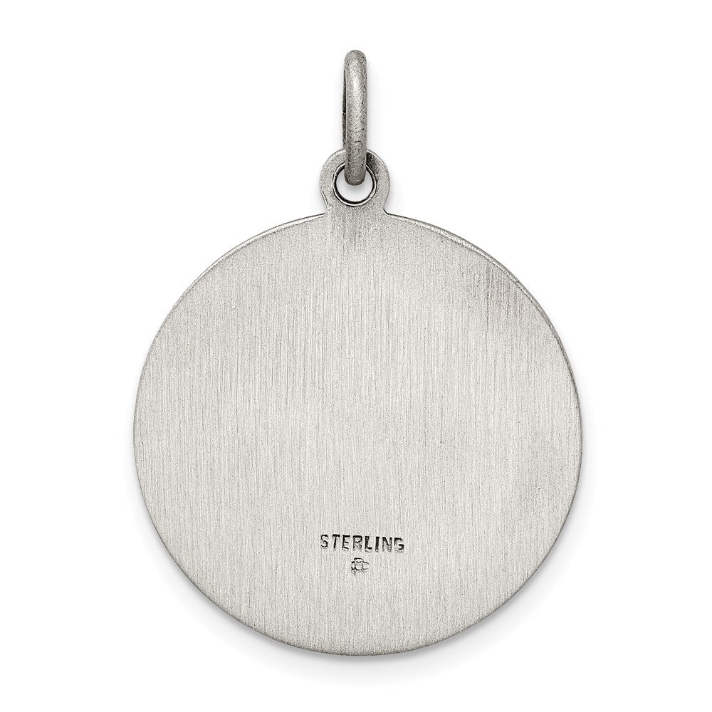 Sterling Silver Our Lady Of Guadalupe Medal