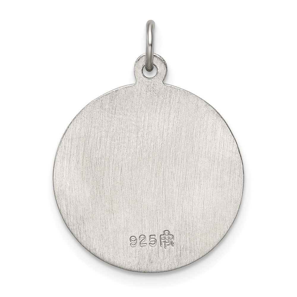 Sterling Silver Our Lady Of Perpetual Help Medal