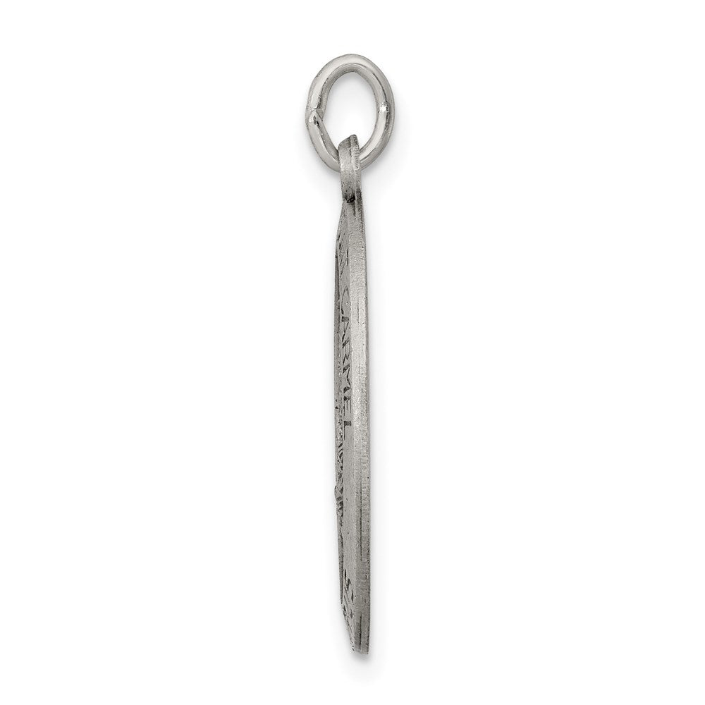 Sterling Silver Antiqued Our Lady Of Mt.Carmel Medal