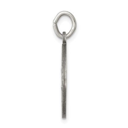 Sterling Silver Antiqued Our Lady Of Fatima Medal