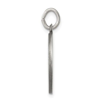 Sterling Silver Antiqued Our Lady Of Lourdes Medal