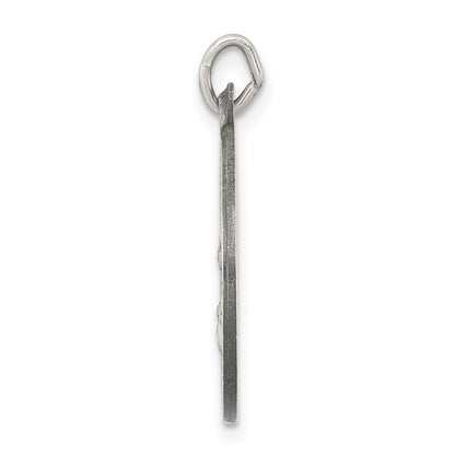 Sterling Silver Antiqued Our Lady Of The Assumption Medal