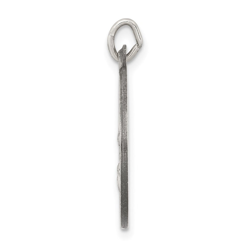 Sterling Silver Antiqued Our Lady Of The Assumption Medal
