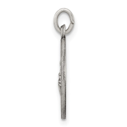 Sterling Silver Antiqued De La Providencia Medal