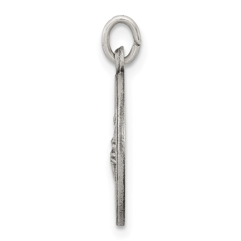 Sterling Silver Antiqued De La Providencia Medal