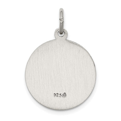 Sterling Silver Antiqued San Juan Los Lagos Medal