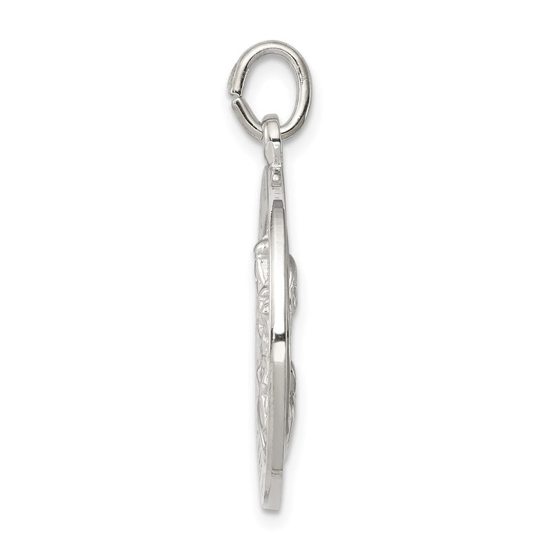 Sterling Silver Queen Of The Holy Scapular Medal