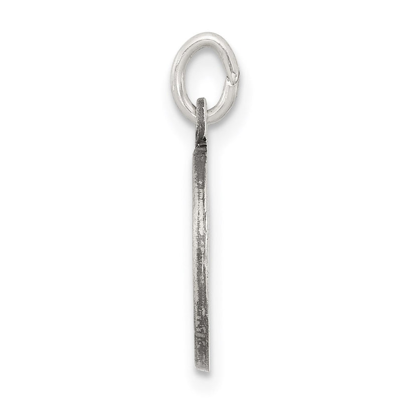 Sterling Silver Antiqued Saint Christopher Medal
