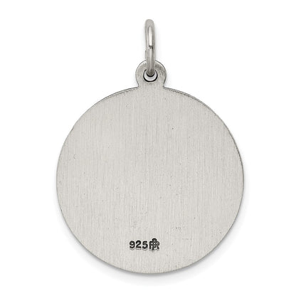 Sterling Silver Antiqued Saint Joseph Medal